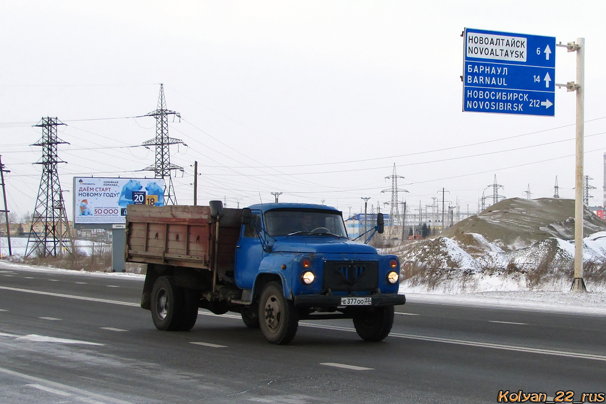 Алтайский край, № Е 377 ОО 22 — ГАЗ-53-14, ГАЗ-53-14-01