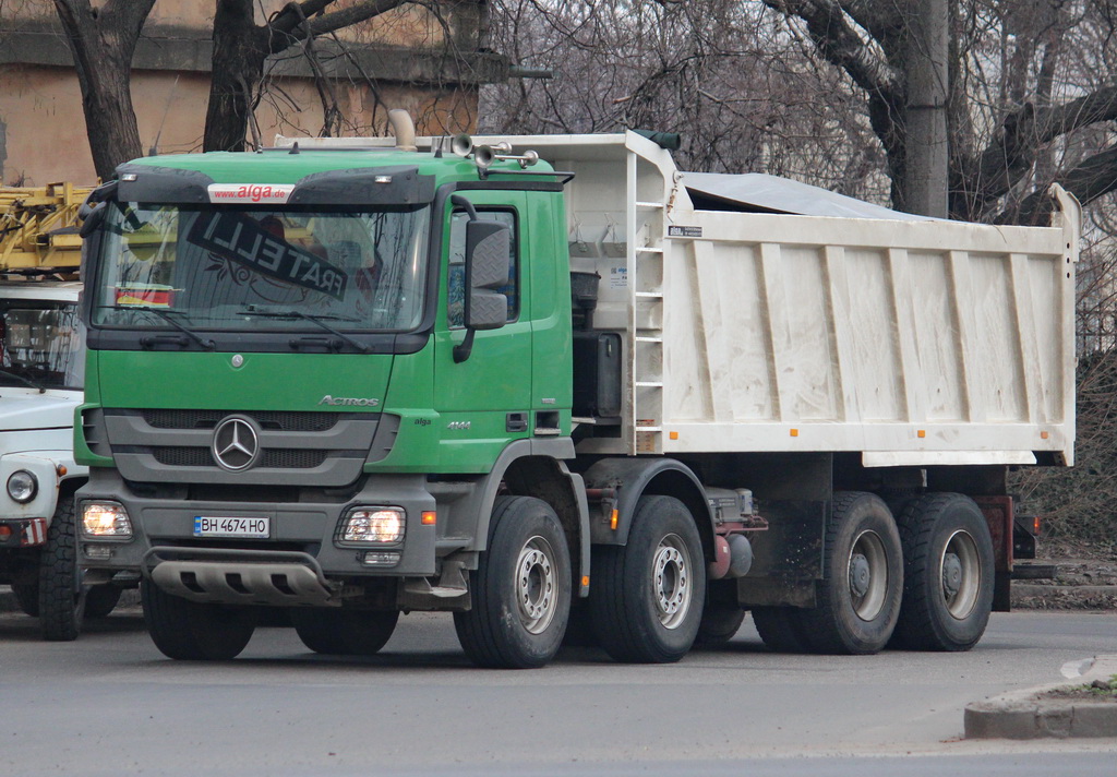 Одесская область, № ВН 4674 НО — Mercedes-Benz Actros ('2009) 4144