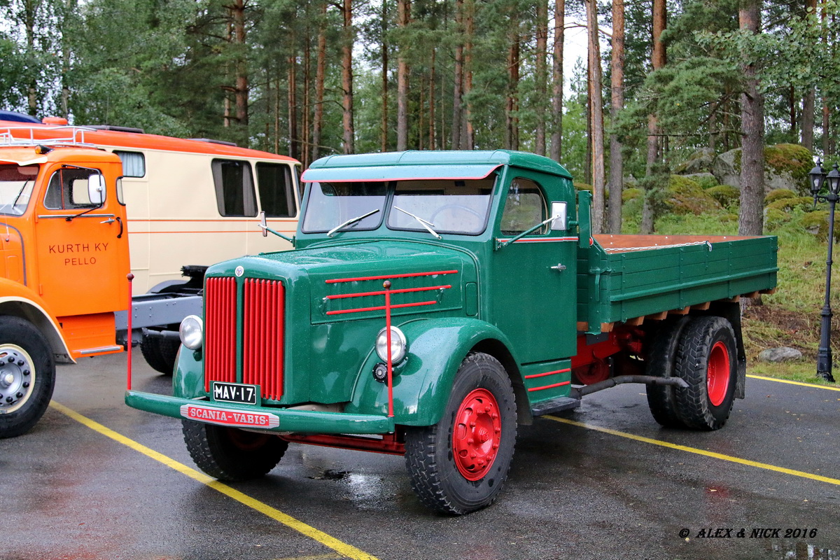 Финляндия, № MAV-17 — Scania-Vabis (общая модель)