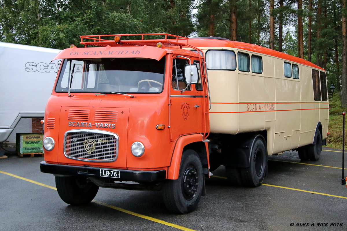 Финляндия, № LB-76 — Scania-Vabis (общая модель)