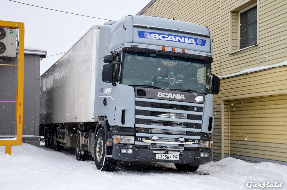 Кемеровская область, № Т 395 ВР 142 — Scania ('1996) R114L