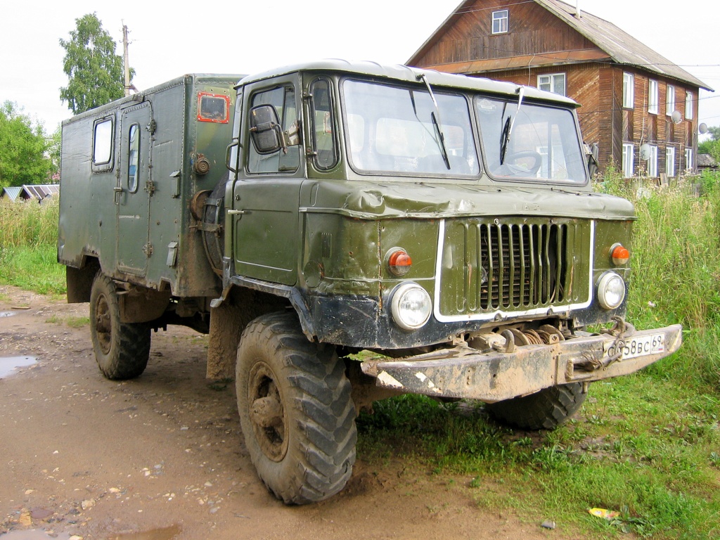Тверская область, № С 058 ВС 69 — ГАЗ-66 (общая модель)