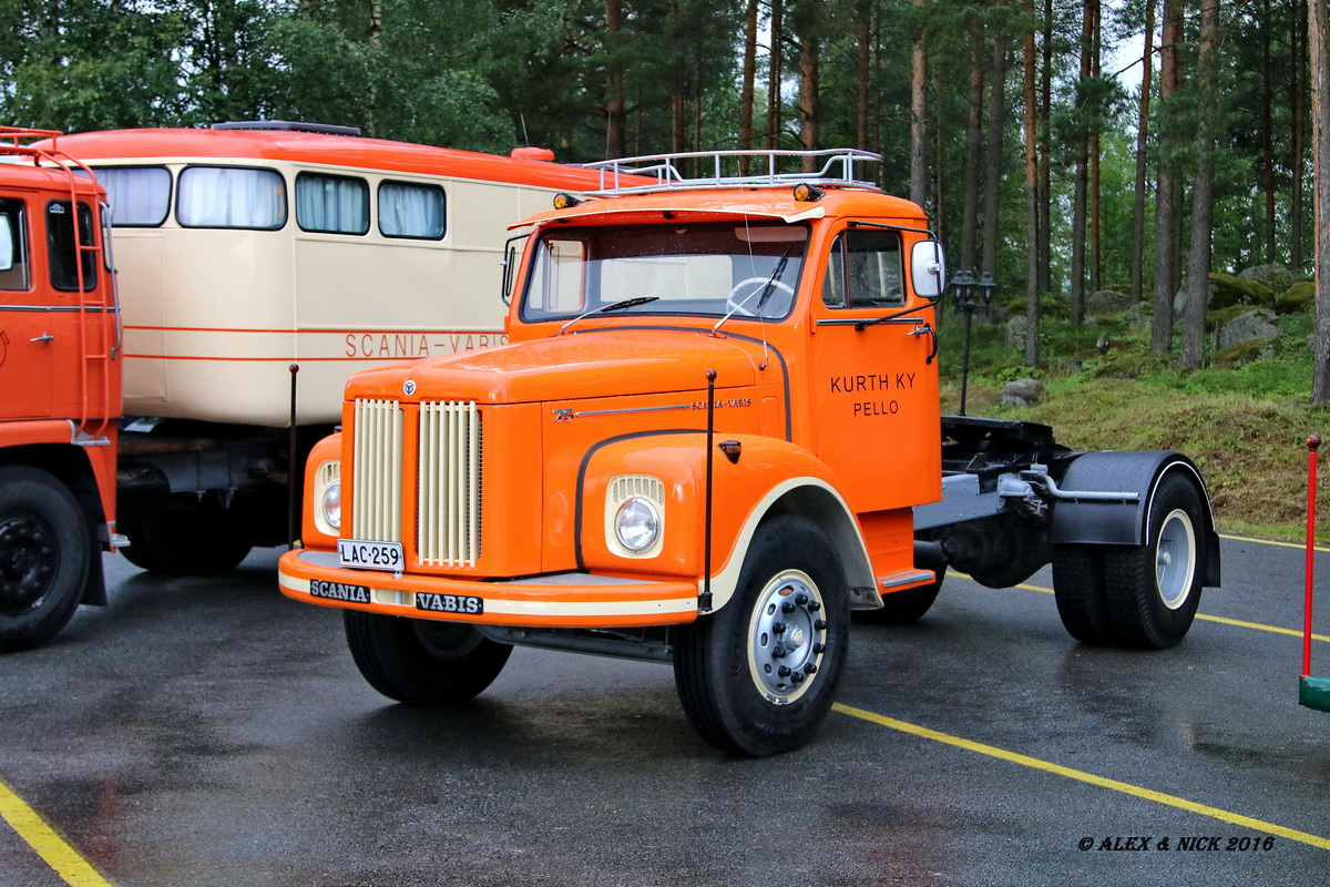Финляндия, № LAC-259 — Scania-Vabis (общая модель)