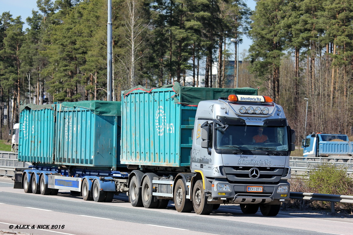 Финляндия, № EVI-271 — Mercedes-Benz Actros ('2009)