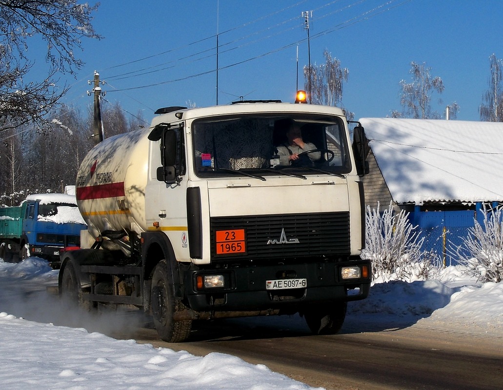 Могилёвская область, № АЕ 5097-6 — МАЗ-5336 (общая модель)