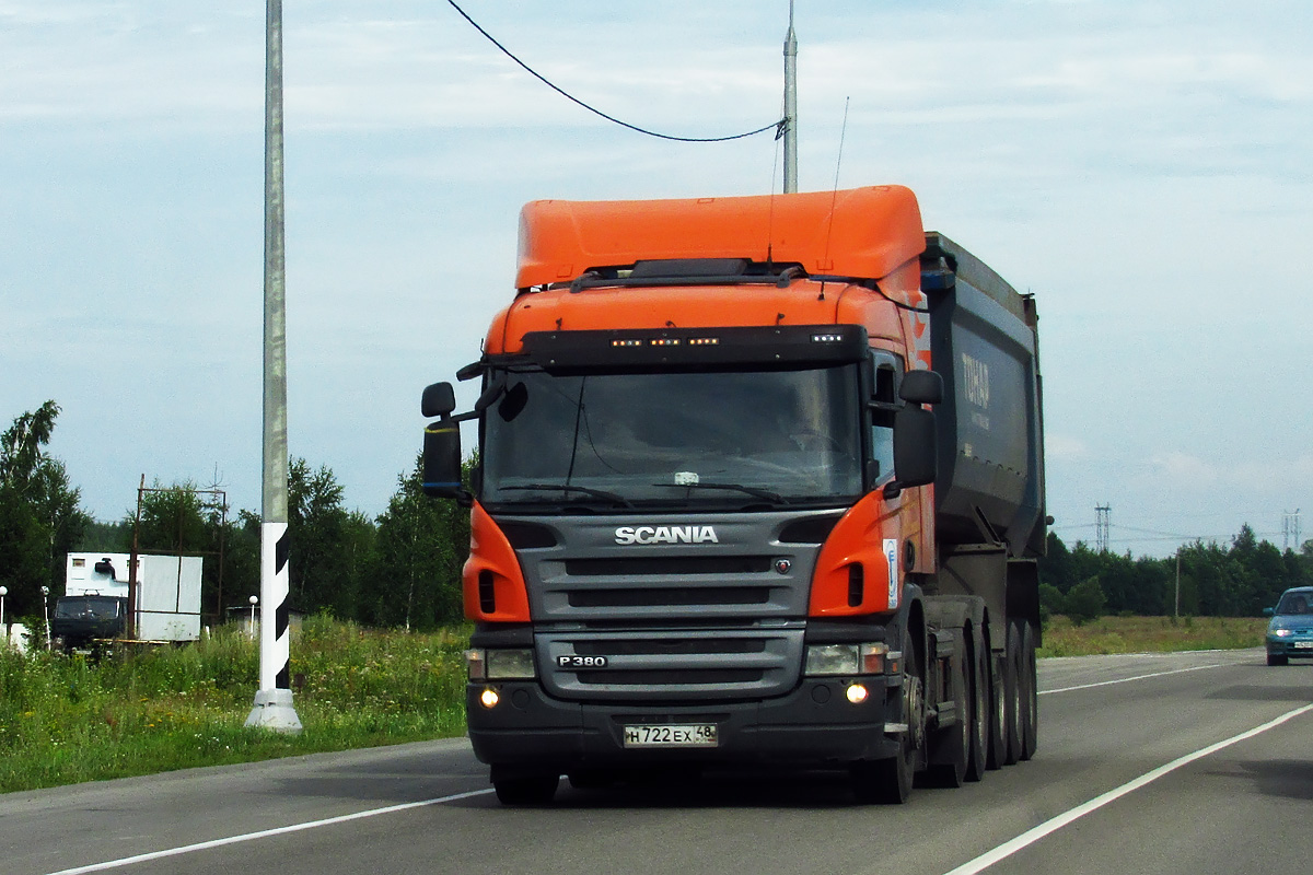 Липецкая область, № Н 722 ЕХ 48 — Scania ('2004) P380