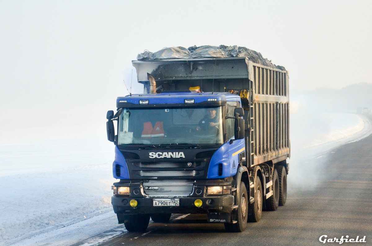 Кемеровская область, № А 790 ЕТ 142 — Scania ('2011) P400
