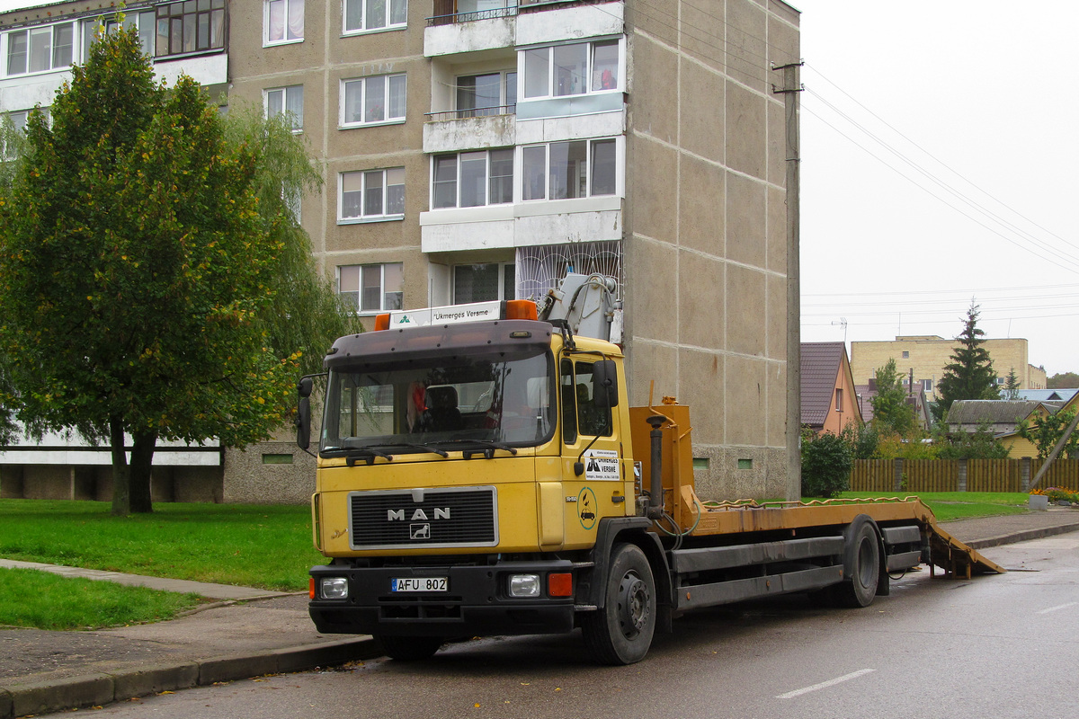 Литва, № AFU 802 — MAN M90 (общая модель)