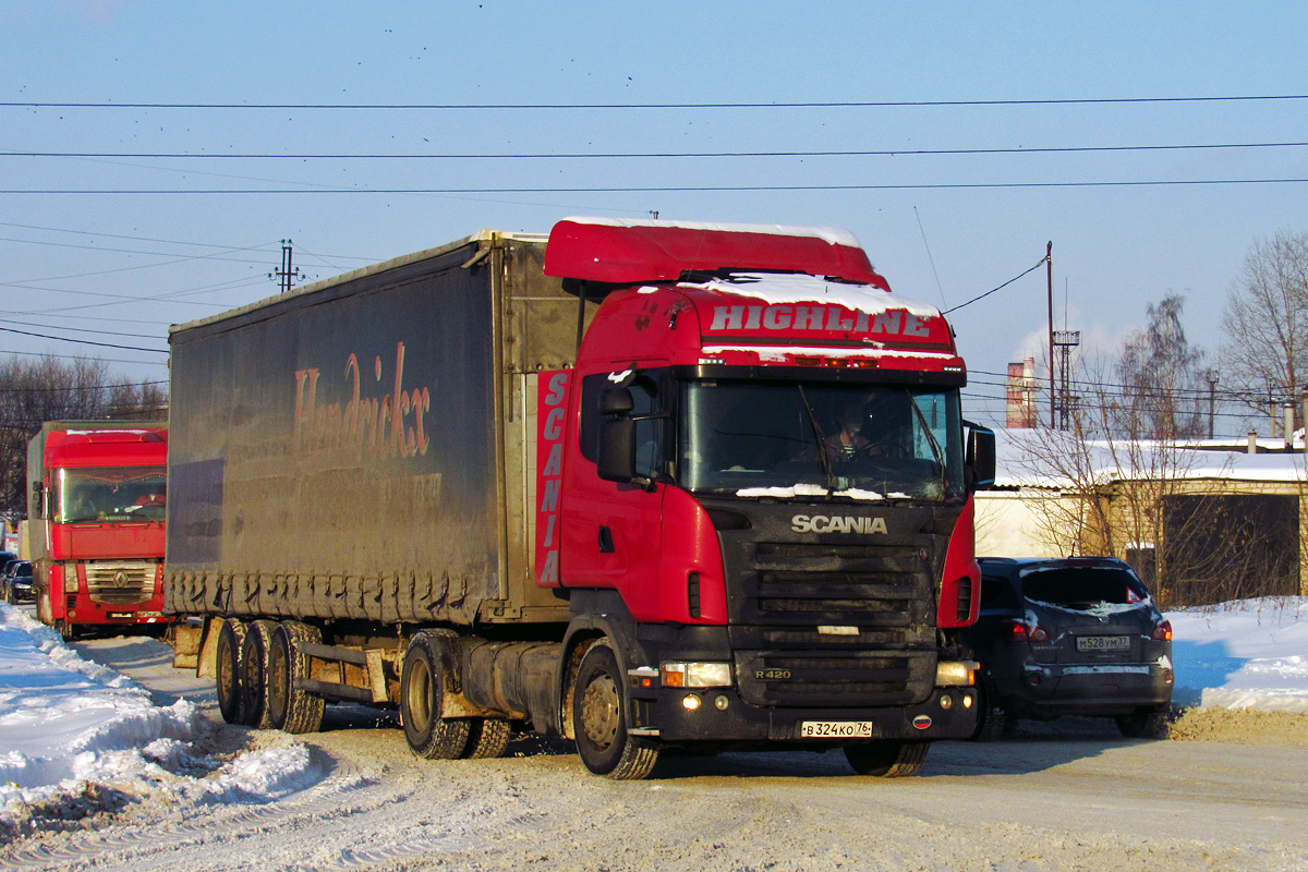 Ярославская область, № В 324 КО 76 — Scania ('2004) R420