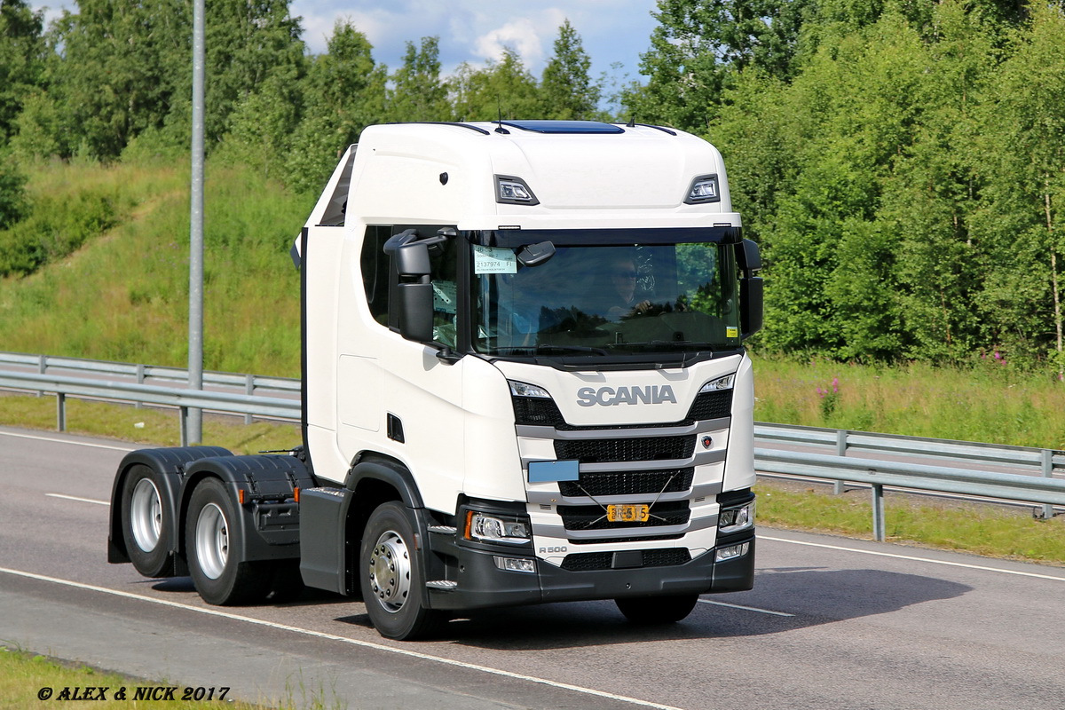 Финляндия, № R-515 — Scania ('2016) R500
