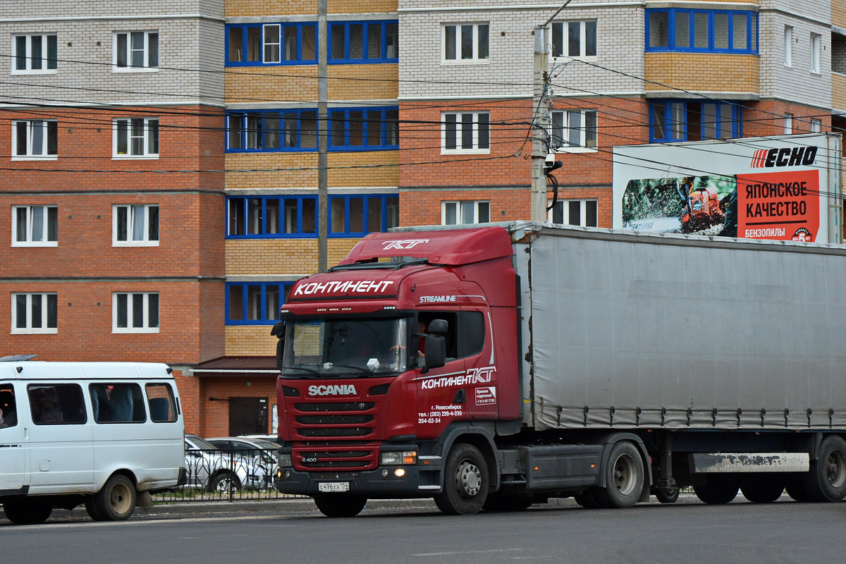 Новосибирская область, № С 496 ХА 154 — Scania ('2013) G400