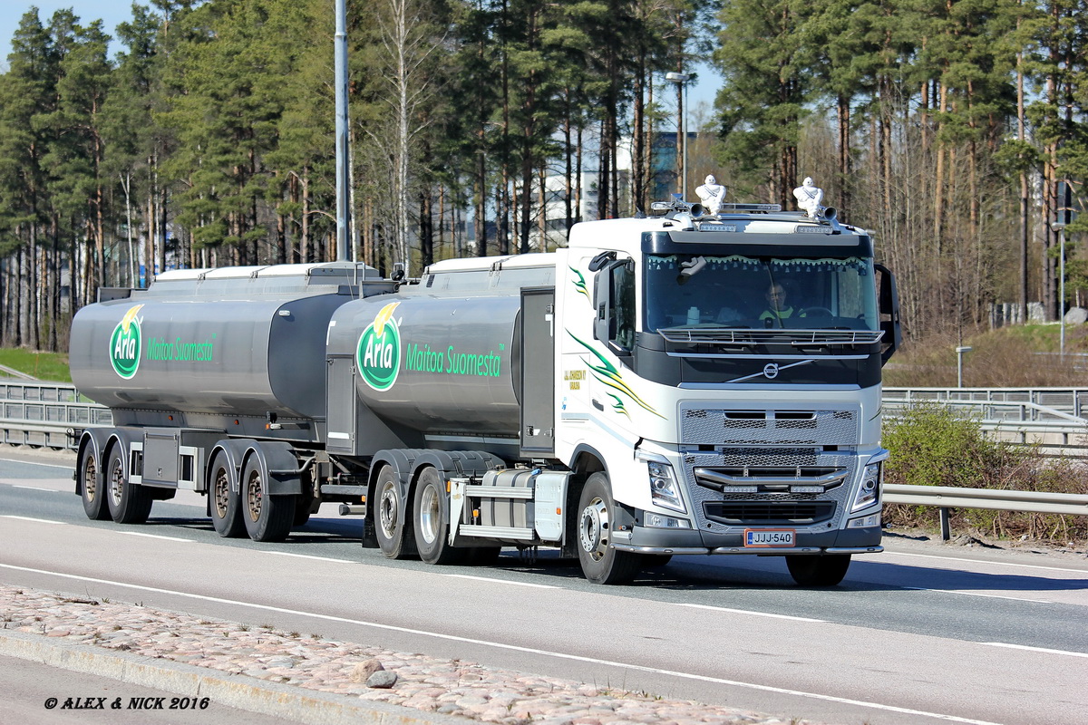 Финляндия, № JJJ-540 — Volvo ('2012) FH-Series