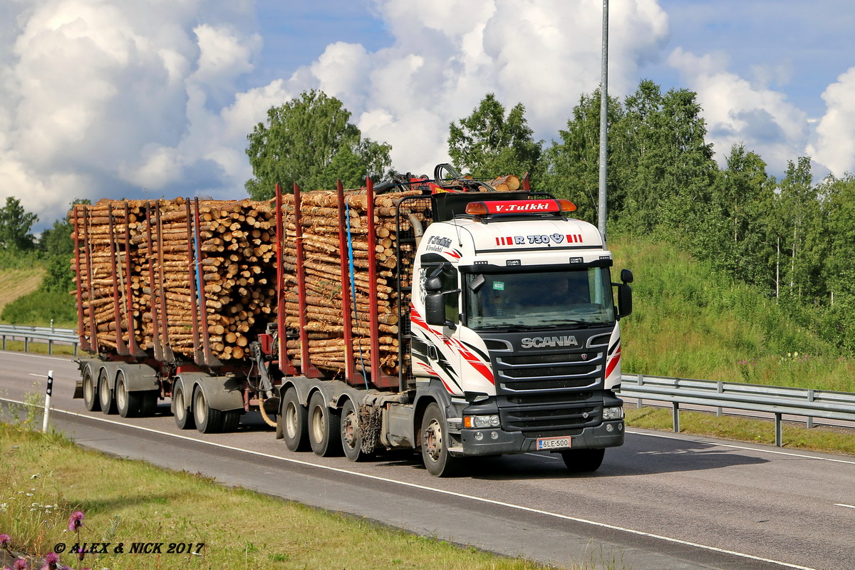 Финляндия, № SLE-500 — Scania ('2013) R730