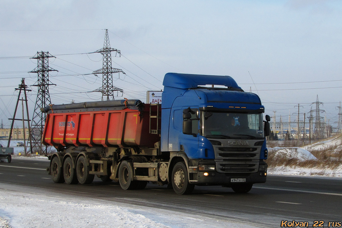Алтайский край, № А 947 ХУ 22 — Scania ('2011) P400