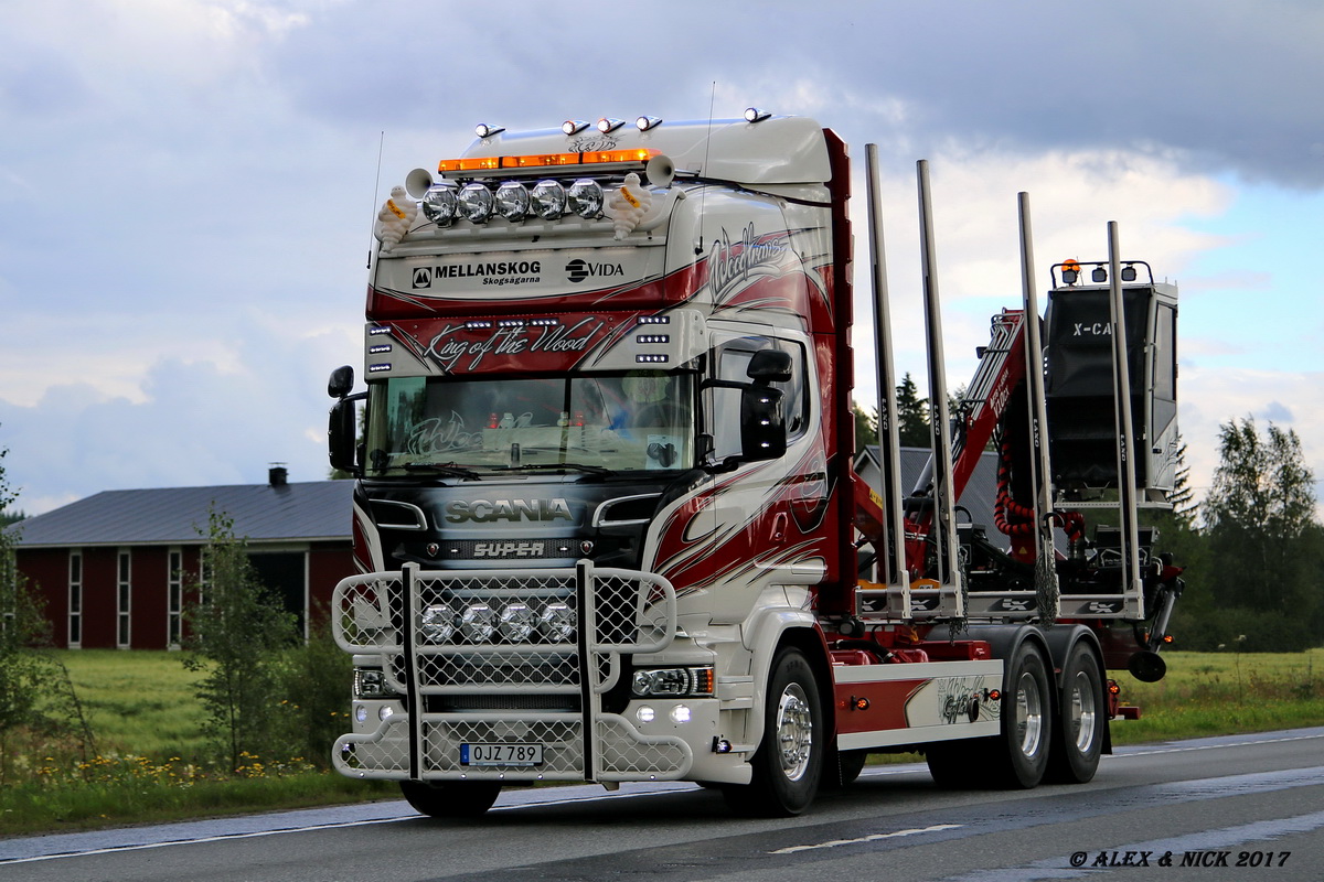 Швеция, № OJZ 789 — Scania ('2013) R730