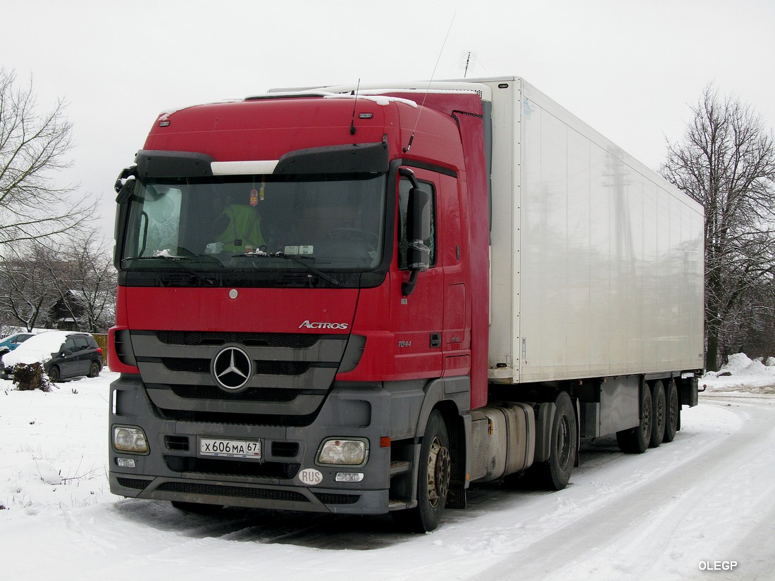 Смоленская область, № Х 606 МА 67 — Mercedes-Benz Actros ('2009) 1844