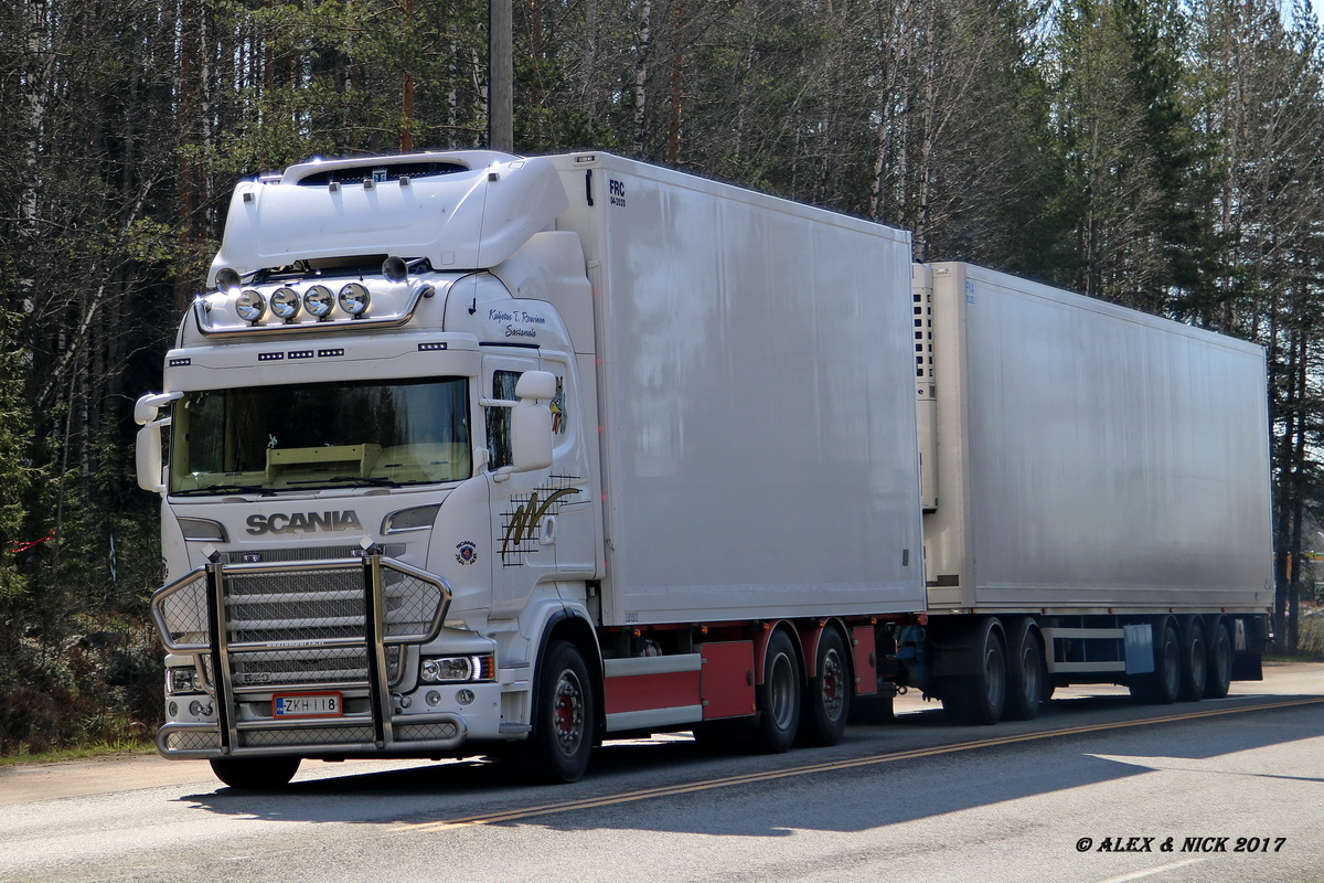 Финляндия, № ZKH-118 — Scania ('2013) R560