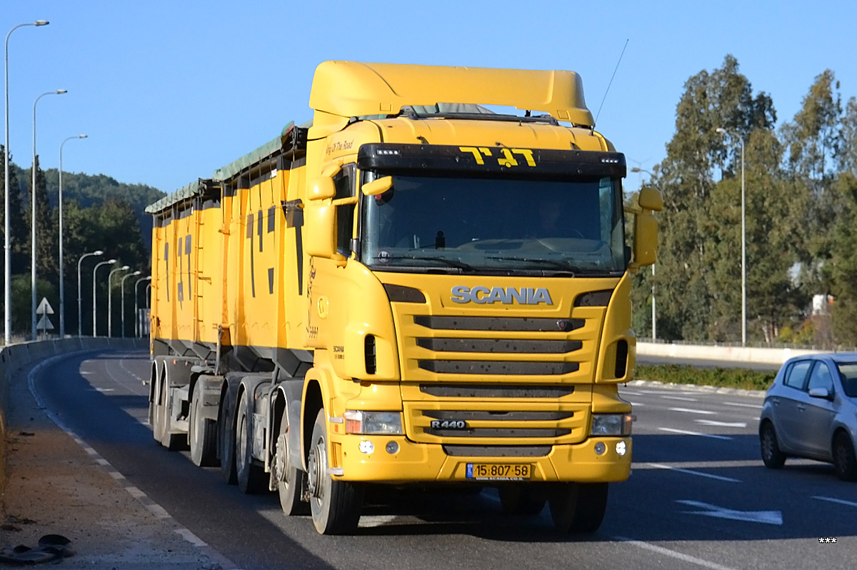Израиль, № 15-807-58 — Scania ('2009) R440