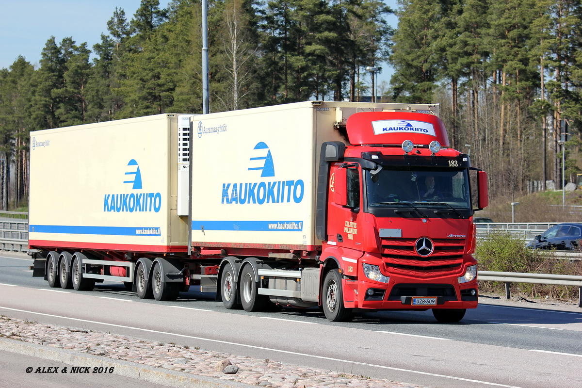 Финляндия, № 183 — Mercedes-Benz Actros ('2011) 2551