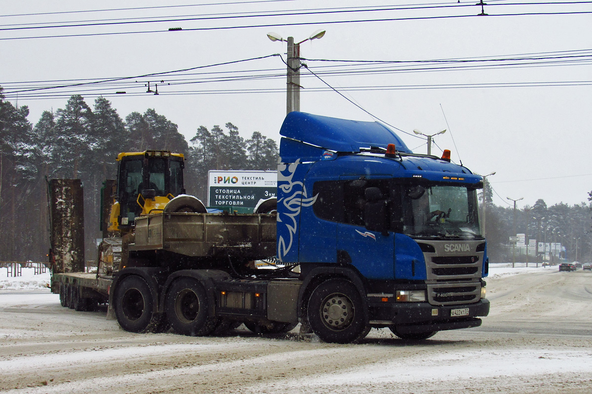 Ивановская область, № А 422 КТ 37 — Scania ('2011) P400