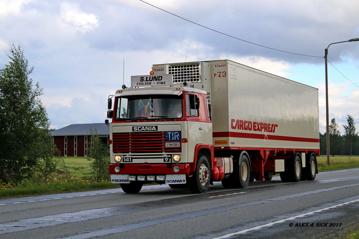 Финляндия, № IYM-381 — Scania (I) (общая модель)