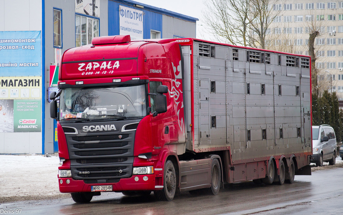 Польша, № WPR 2854M — Scania ('2013) R520