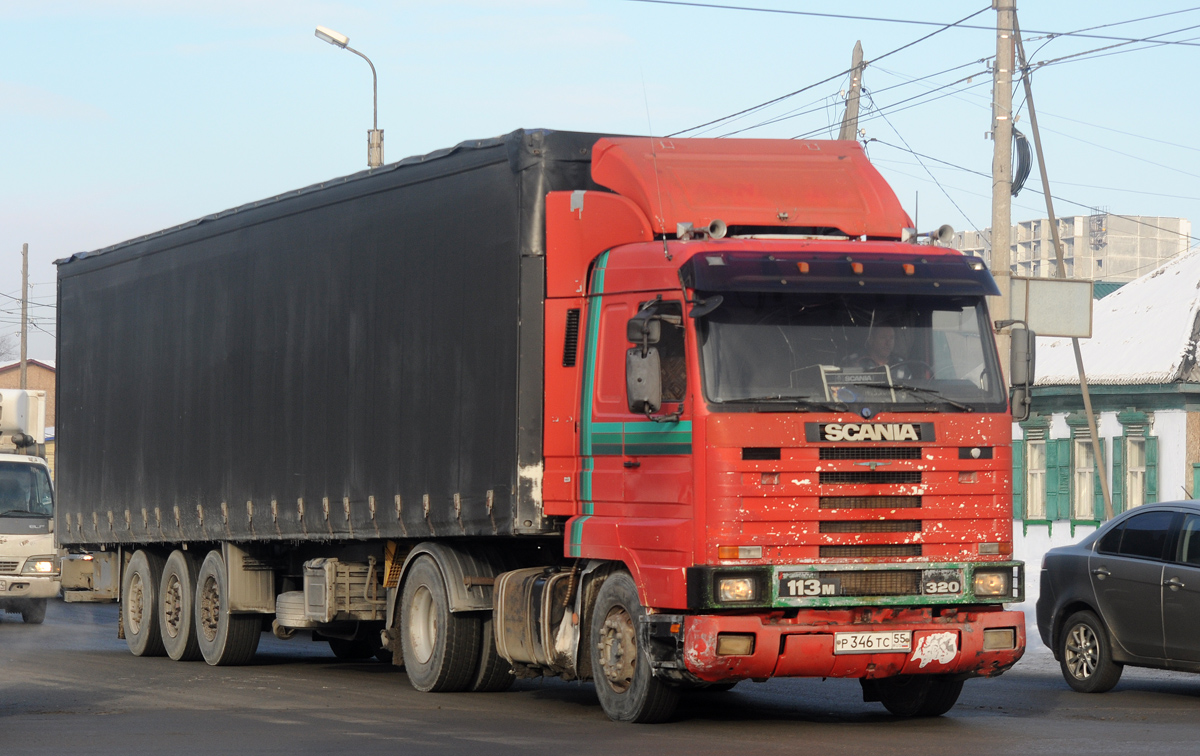 Омская область, № Р 346 ТС 55 — Scania (III) R113M