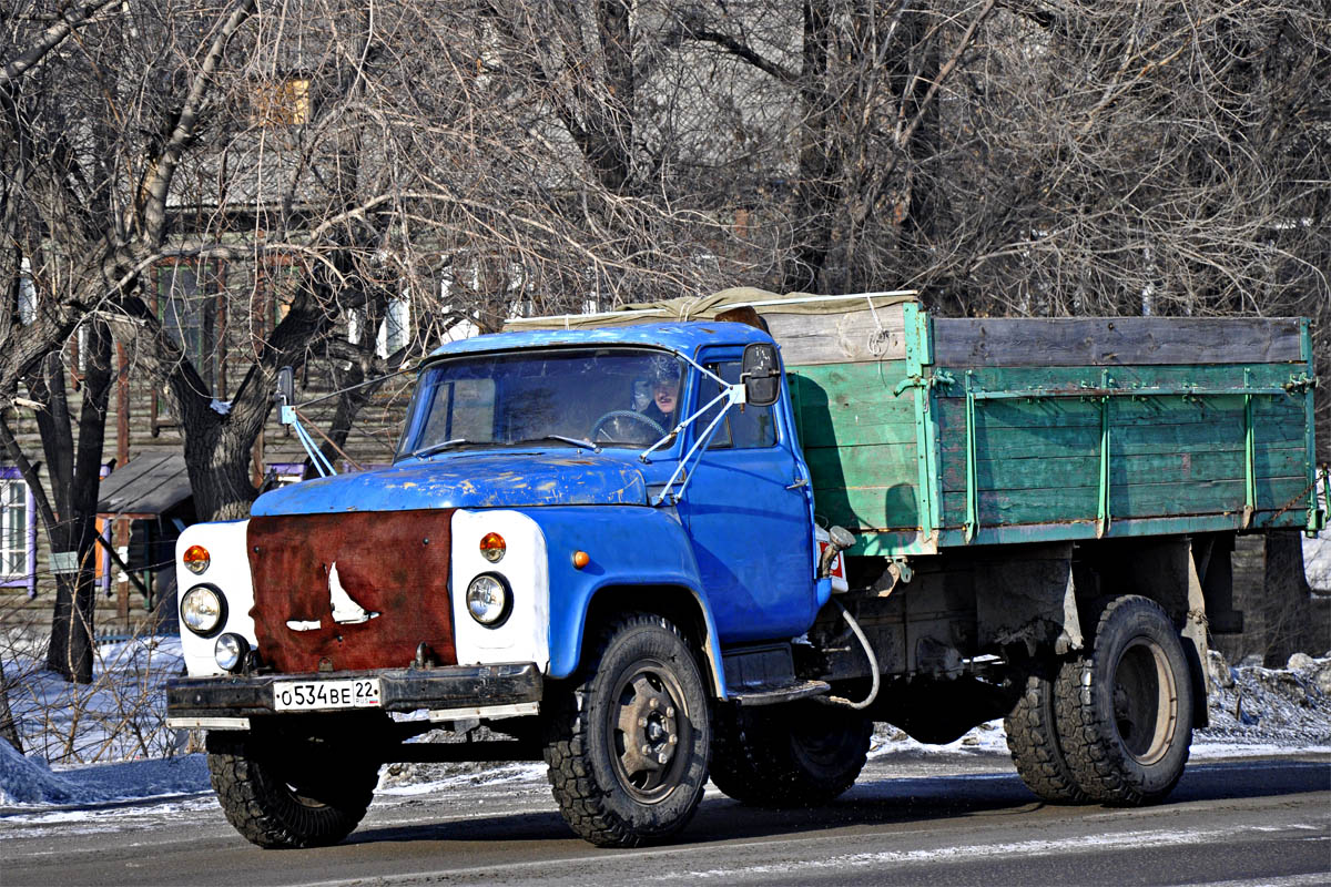 Алтайский край, № О 534 ВЕ 22 — ГАЗ-52/53 (общая модель)