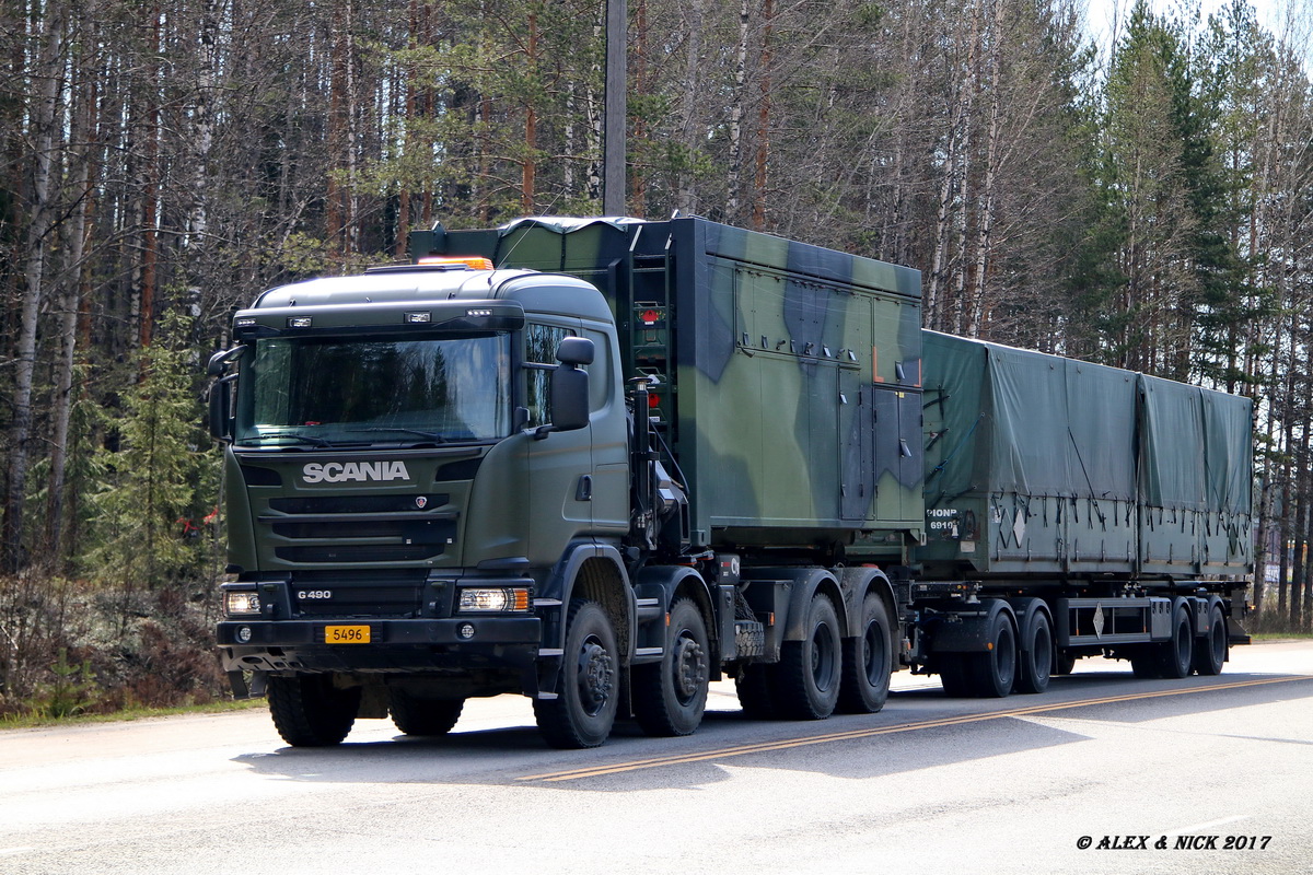 Финляндия, № 5496 — Scania ('2013) G490