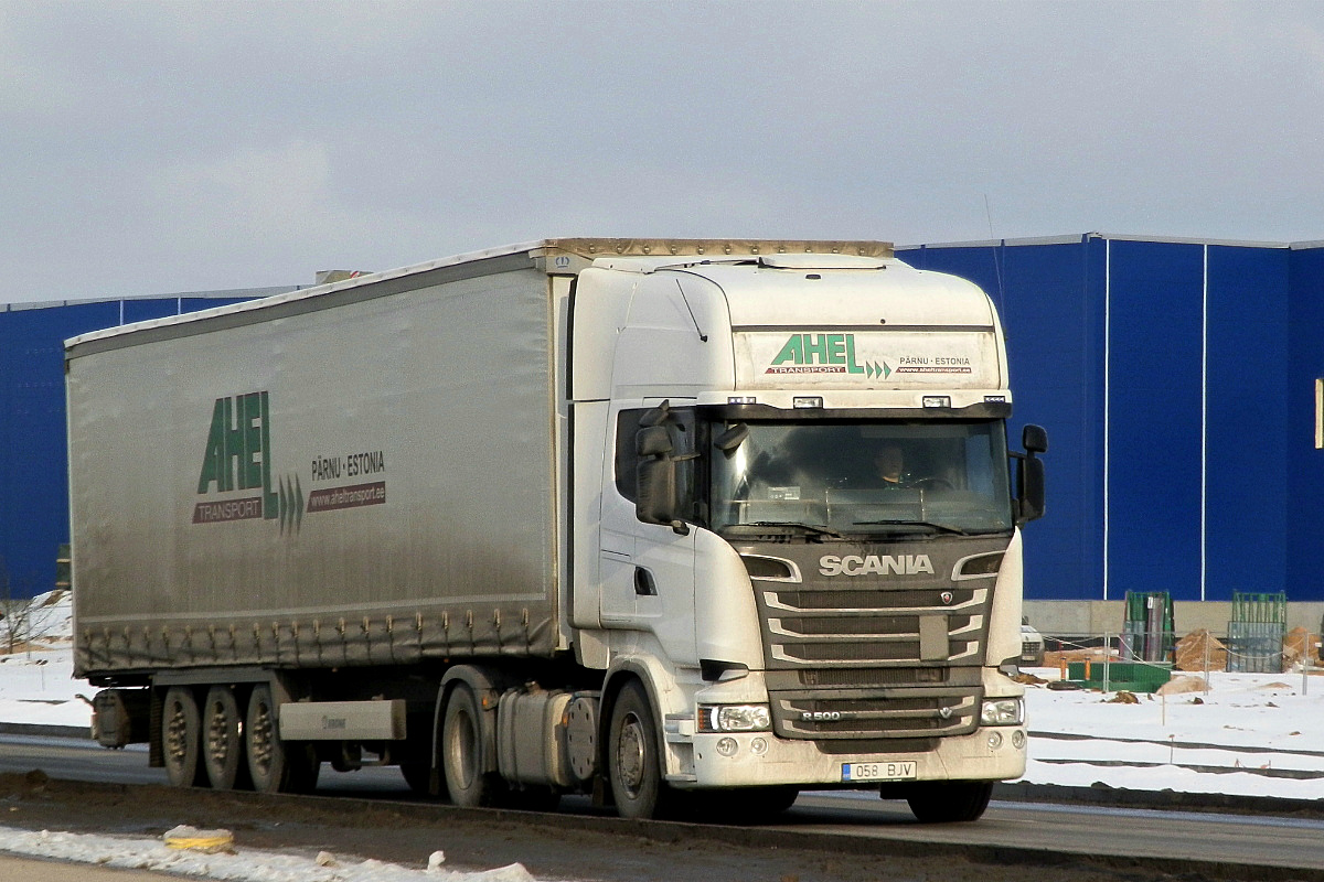 Эстония, № 058 BJV — Scania ('2013) R500