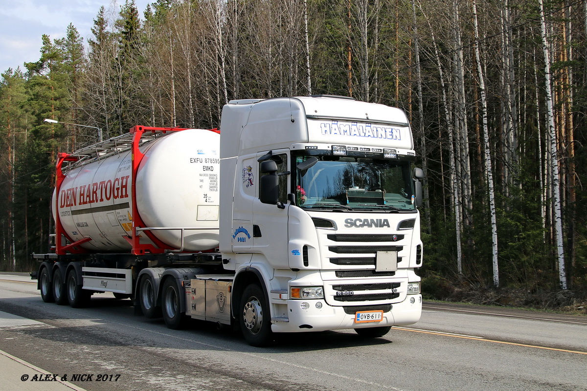 Финляндия, № OVB-611 — Scania ('2009) R560