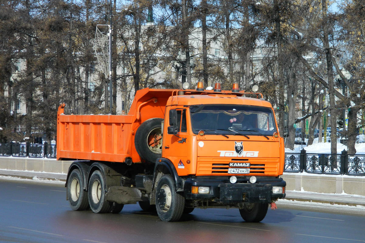 Иркутская область, № С 472 ХН 38 — КамАЗ-65115 (общая модель)