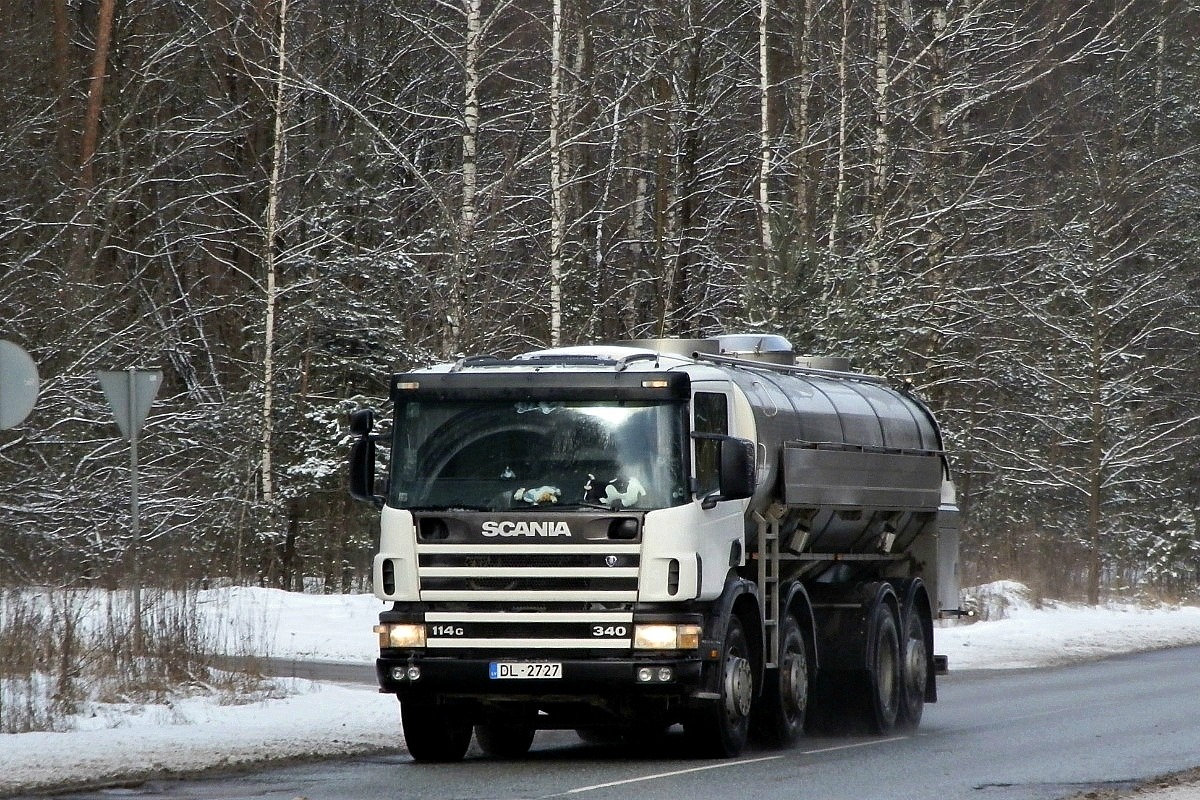 Латвия, № DL-2727 — Scania ('1996) P114G