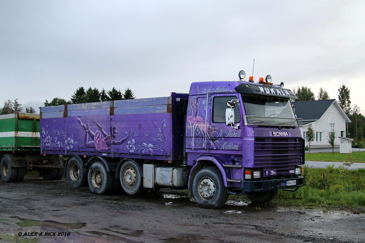 Финляндия, № RMG-599 — Scania (II) R143H