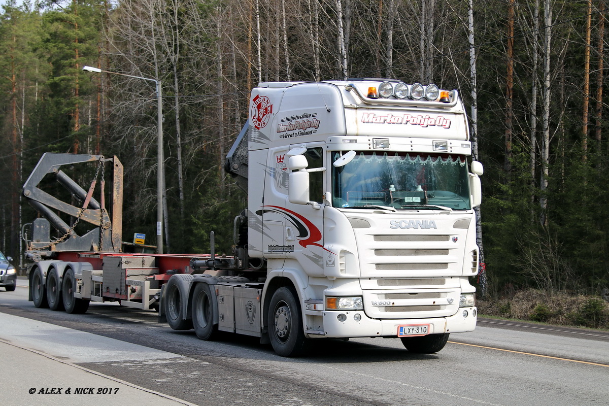 Финляндия, № LXY-310 — Scania ('2004) R500