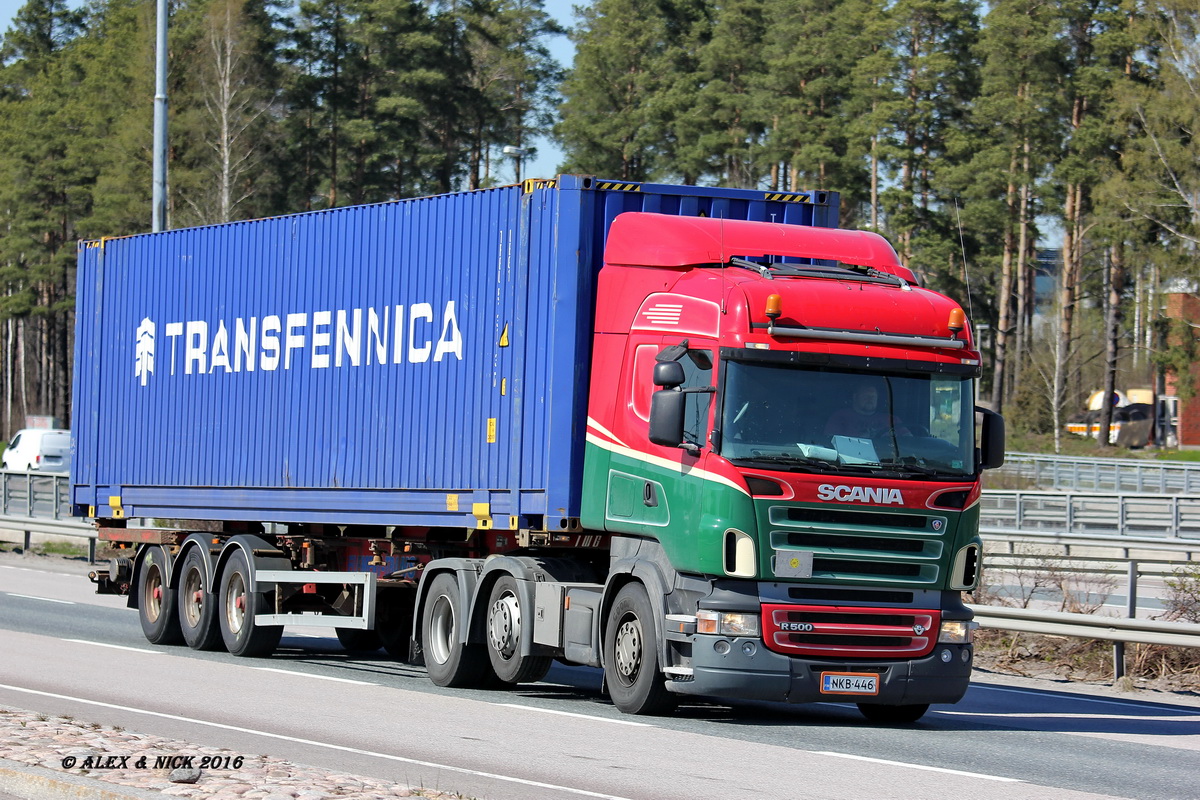 Финляндия, № NKB-446 — Scania ('2004) R500