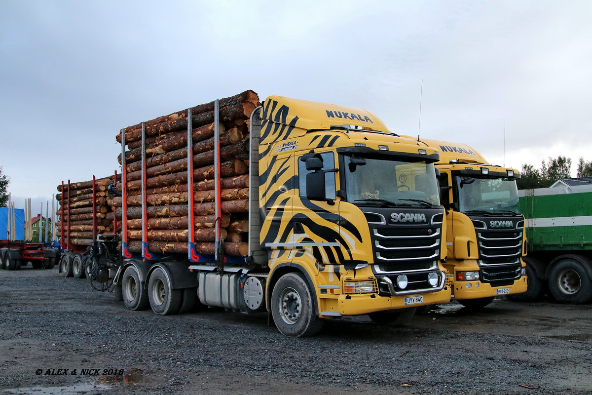 Финляндия, № UYV-840 — Scania ('2013) R620
