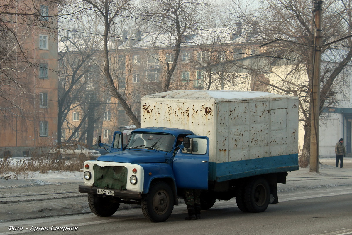 Восточно-Казахстанская область, № F 502 DMN — ГАЗ-53-12