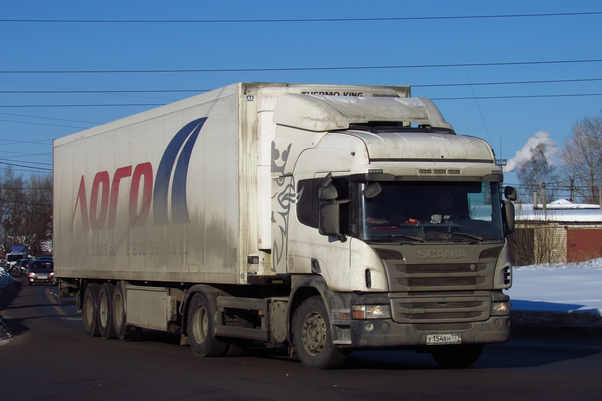 Москва, № У 154 ВН 777 — Scania ('2011) P360