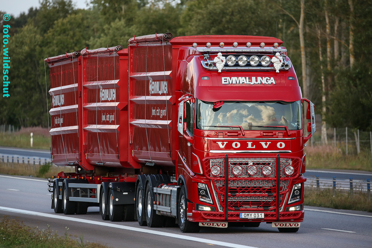 Швеция, № OMY 031 — Volvo ('2012) FH16.750