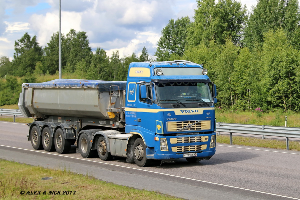 Ленинградская область, № С 593 КТ 47 — Volvo ('2002) FH12.460