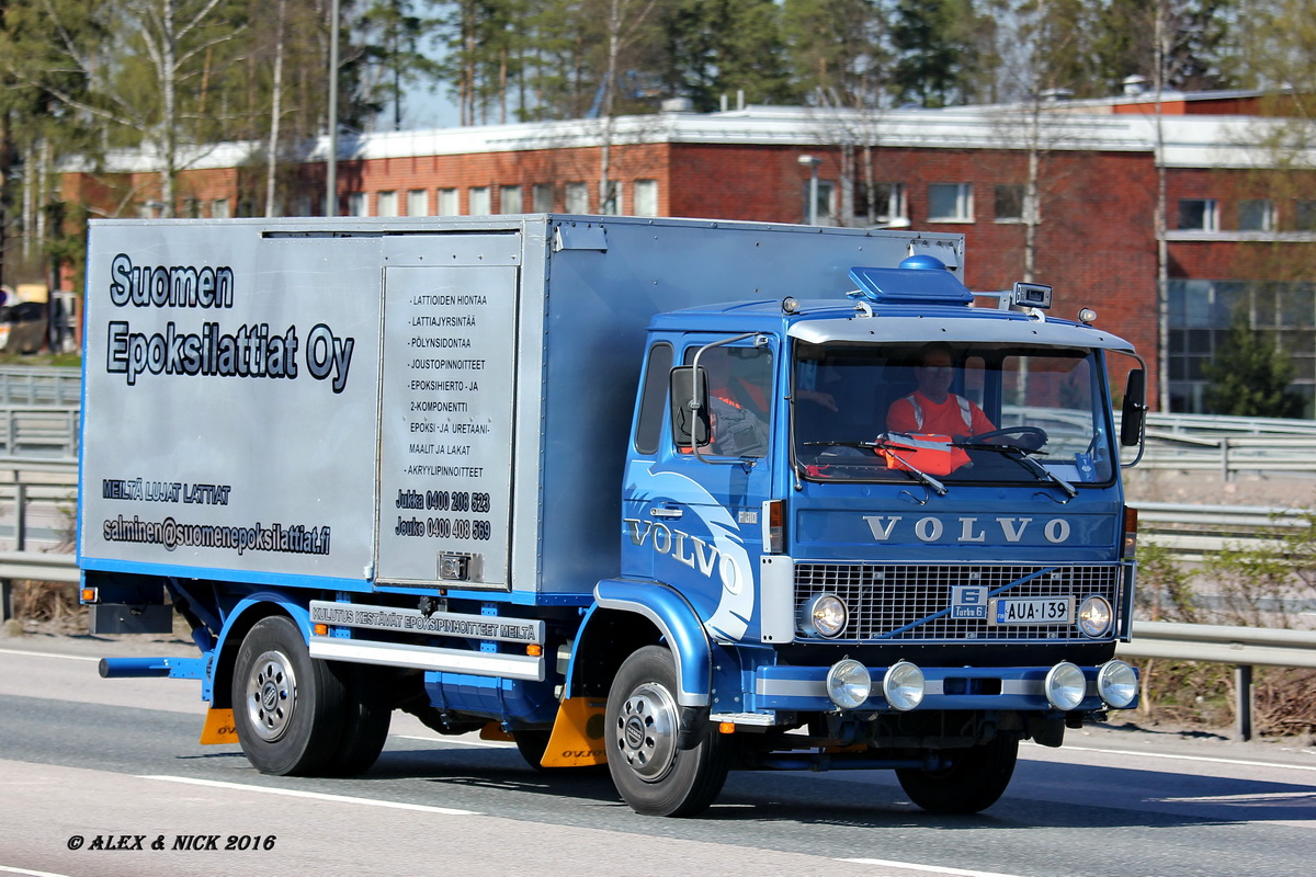 Финляндия, № AUA-139 — Volvo F6