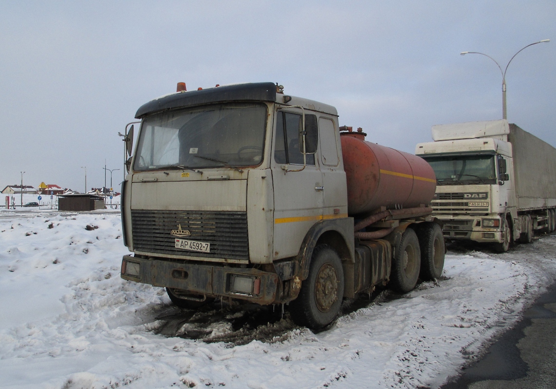 Минск, № АР 4592-7 — МАЗ-6422 (общая модель)