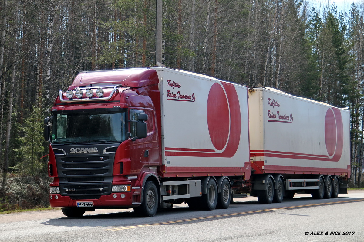 Финляндия, № FKT-404 — Scania ('2009) R560