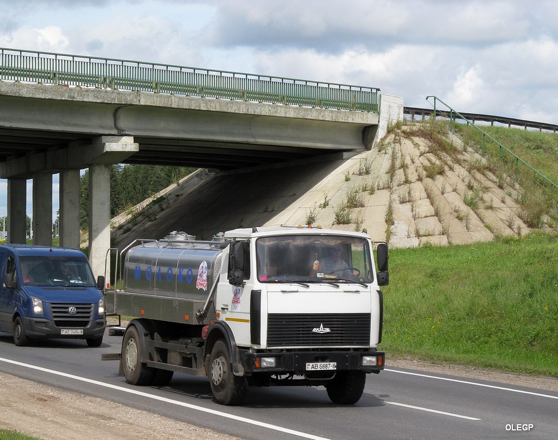 Могилёвская область, № АВ 6887-6 — МАЗ-5337 (общая модель)