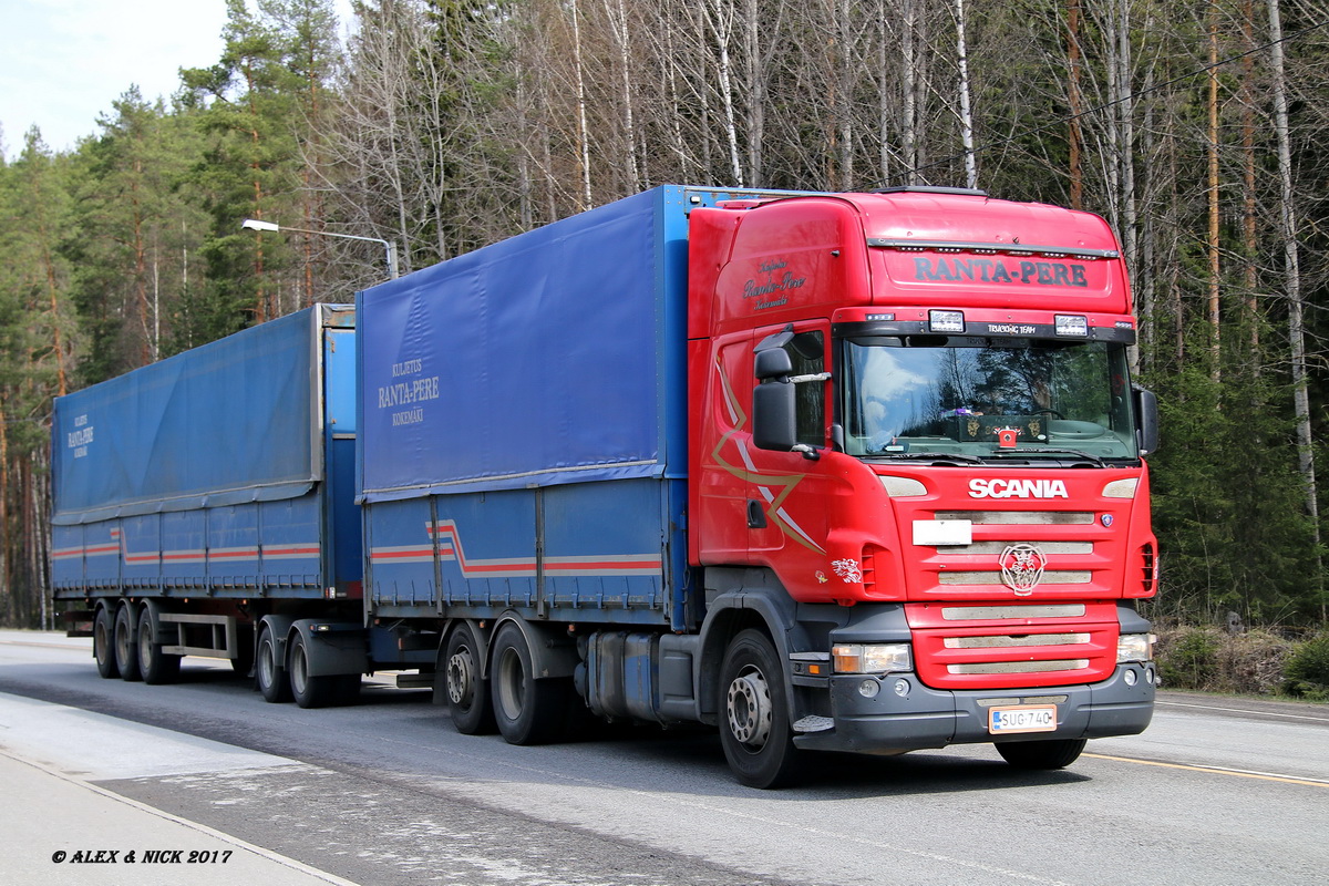 Финляндия, № SUG-740 — Scania ('2004) R500