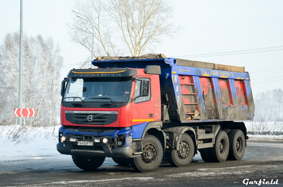Кемеровская область, № Т 643 ОР 777 — Volvo ('2010) FMX.400 [X9P]