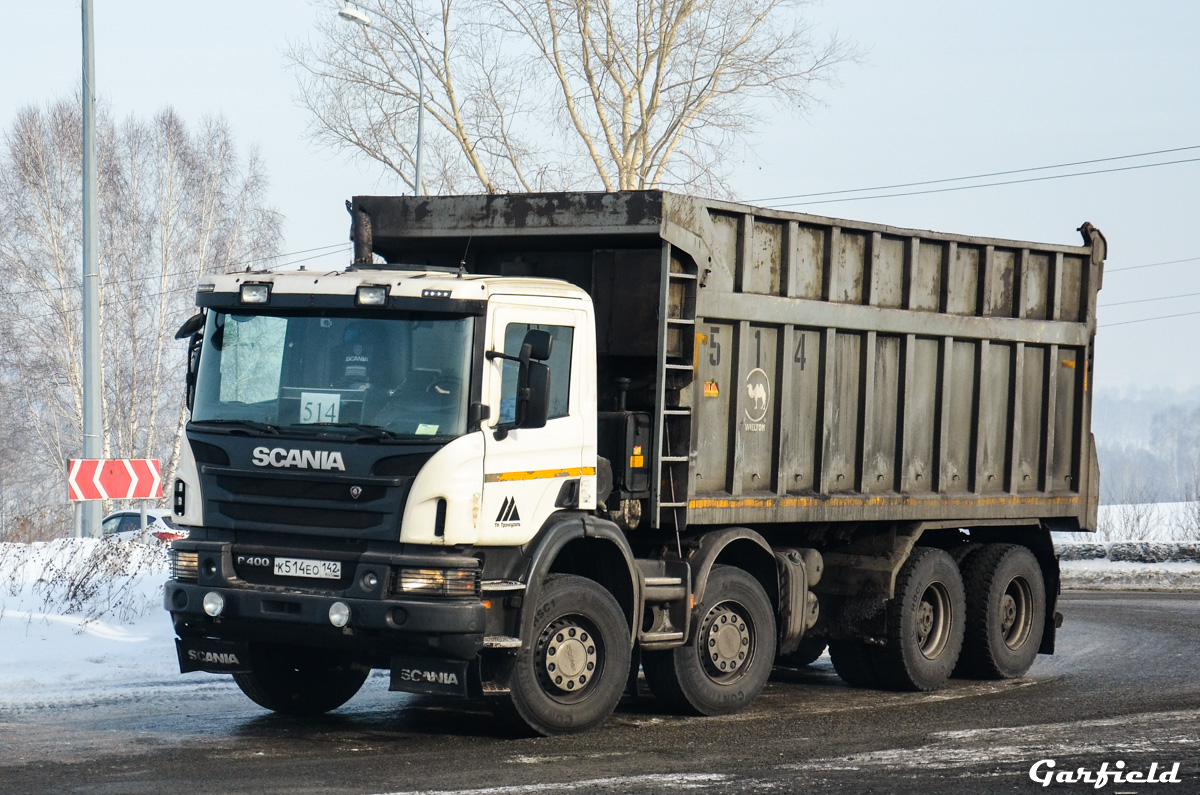 Кемеровская область, № К 514 ЕО 142 — Scania ('2011) P400