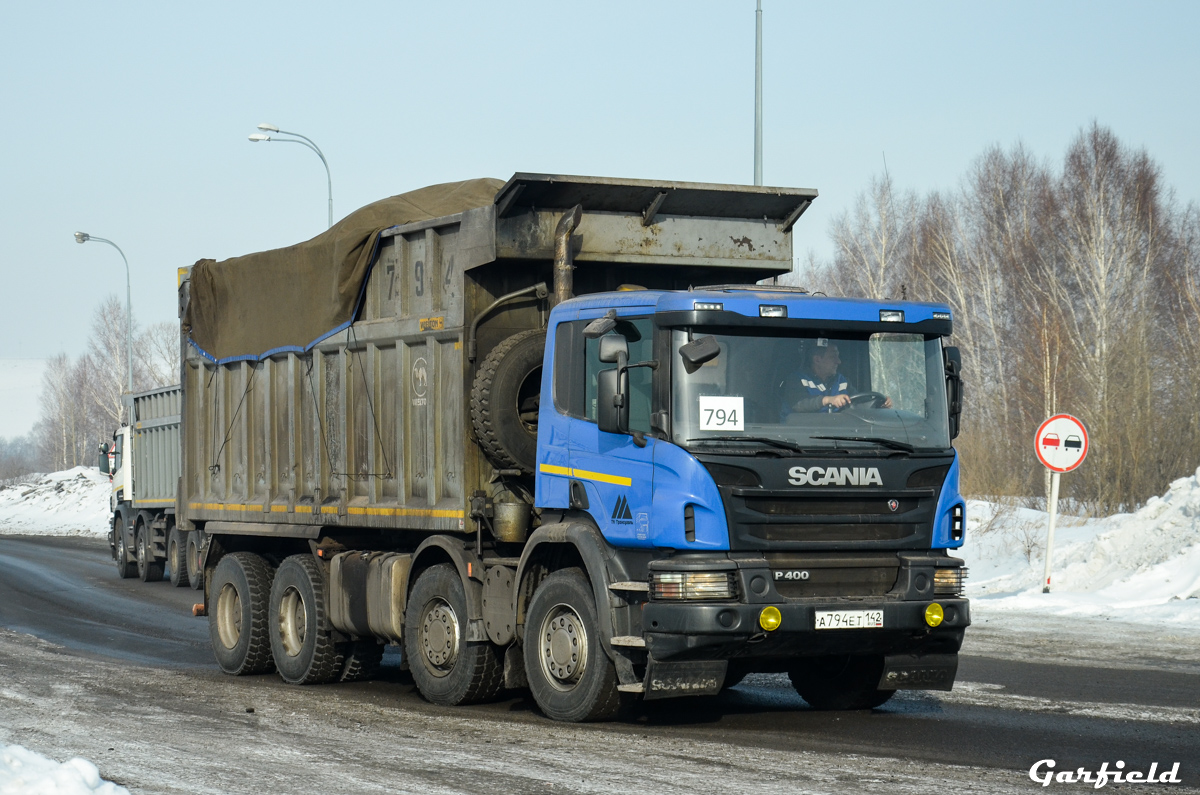 Кемеровская область, № А 794 ЕТ 142 — Scania ('2011) P400