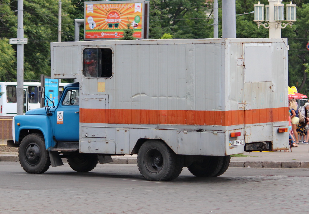 Одесская область, № ВН 1168 ЕН — ГАЗ-53А